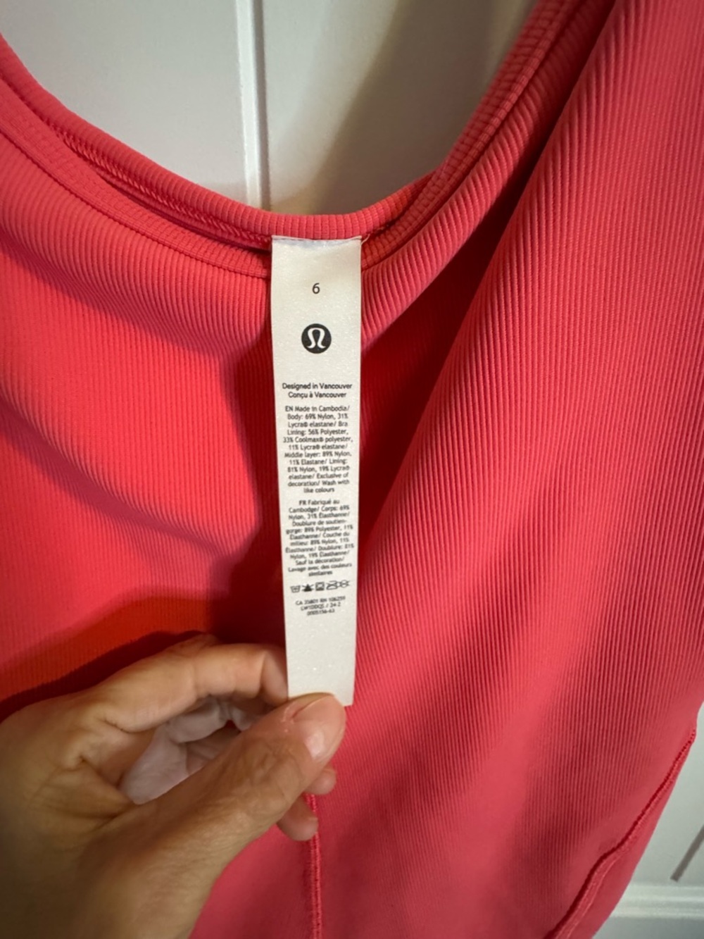 Lululemon Ribbed Contoured Unitard - Picture 4 of 4